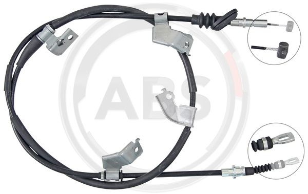 Cablu, frana de parcare stanga (K12163 ABS) HONDA