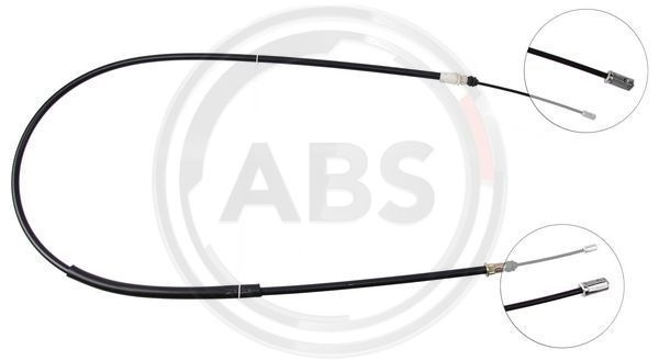 Cablu, frana de parcare stanga (K12166 ABS) Citroen,PEUGEOT