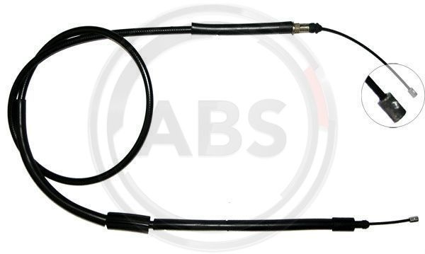 Cablu, frana de parcare stanga (K12177 ABS) PEUGEOT