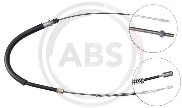 Cablu, frana de parcare stanga (K12207 ABS) PEUGEOT