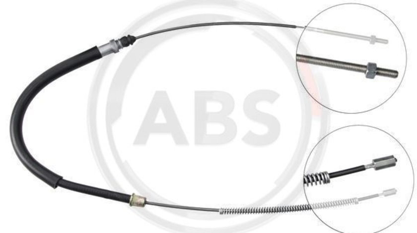 Cablu, frana de parcare stanga (K12207 ABS) PEUGEOT