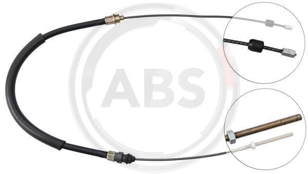 Cablu, frana de parcare stanga (K12217 ABS) PEUGEOT