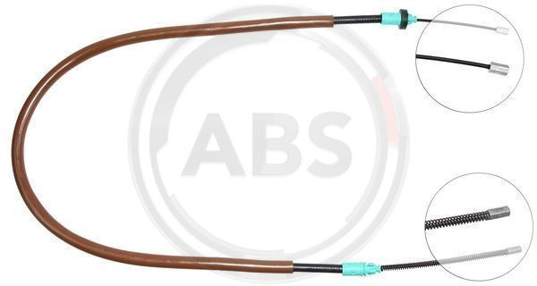 Cablu, frana de parcare stanga (K12276 ABS) RENAULT