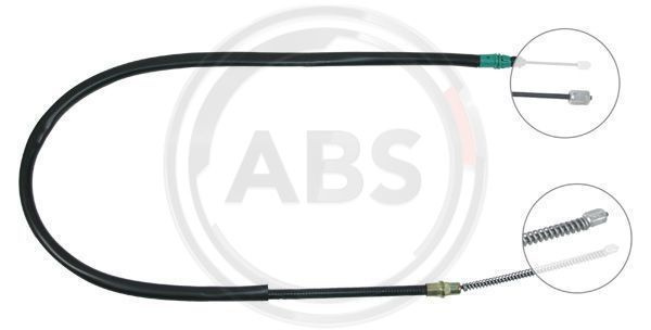 Cablu, frana de parcare stanga (K12296 ABS) RENAULT