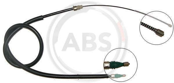 Cablu, frana de parcare stanga (K12316 ABS) RENAULT