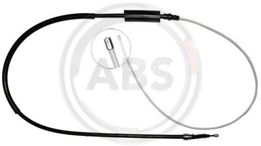 Cablu, frana de parcare stanga (K12417 ABS) RENAULT