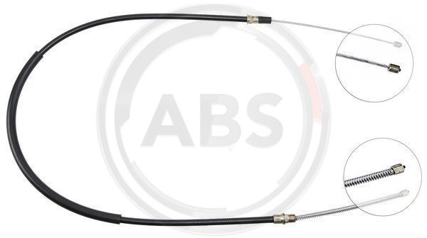 Cablu, frana de parcare stanga (K12467 ABS) RENAULT