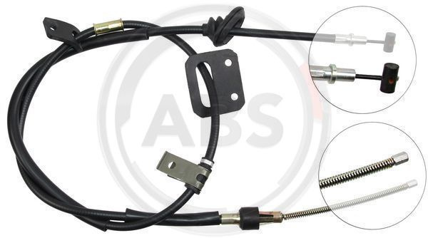 Cablu, frana de parcare stanga (K12637 ABS) SUZUKI