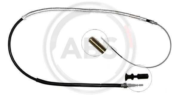 Cablu, frana de parcare stanga (K12816 ABS) VW