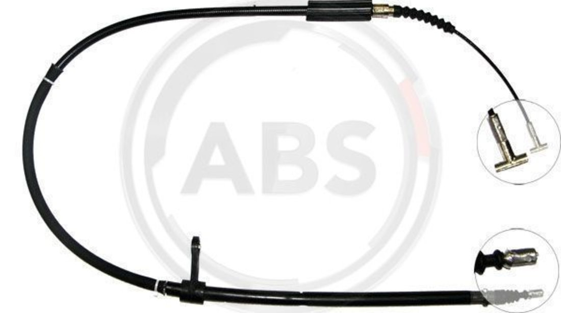 Cablu, frana de parcare stanga (K13187 ABS) ALFA ROMEO