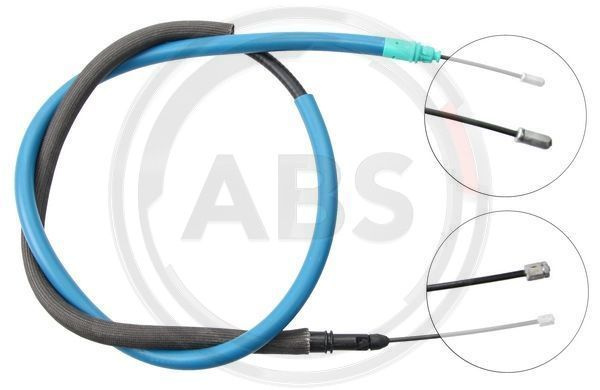 Cablu, frana de parcare stanga (K13216 ABS) Citroen,FIAT,PEUGEOT