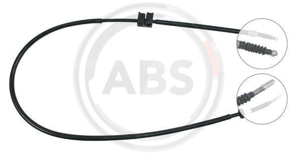 Cablu, frana de parcare stanga (K13217 ABS) AUDI