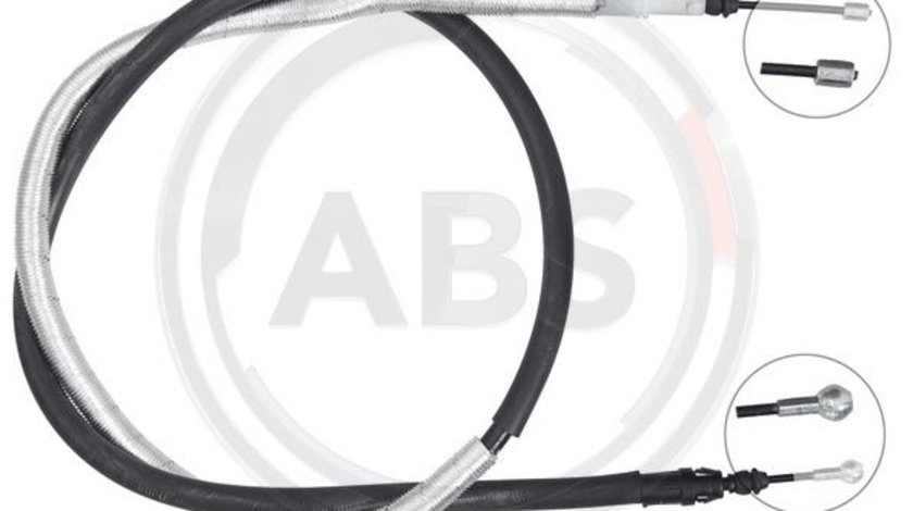 Cablu, frana de parcare stanga (K13226 ABS) Citroen,FIAT,PEUGEOT