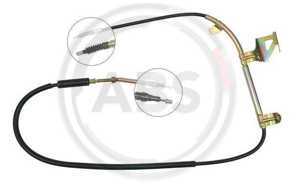 Cablu, frana de parcare stanga (K13227 ABS) AUDI