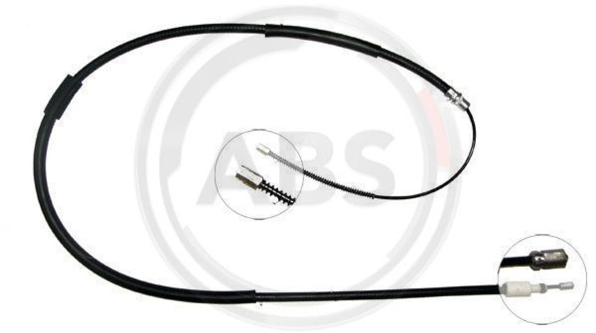 Cablu, frana de parcare stanga (K13357 ABS) Citroen