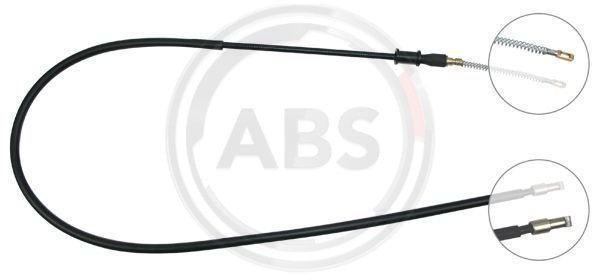 Cablu, frana de parcare stanga (K13397 ABS) CHEVROLET,DAEWOO