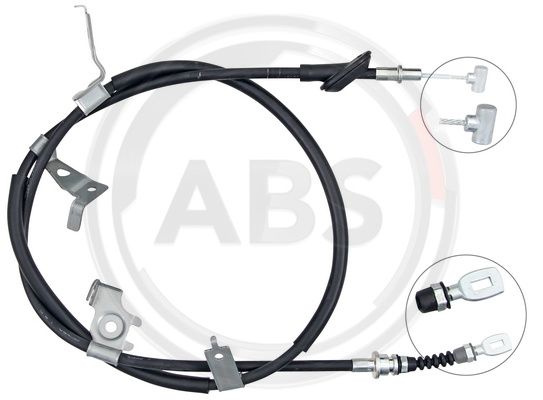 Cablu, frana de parcare stanga (K13417 ABS) SUZUKI