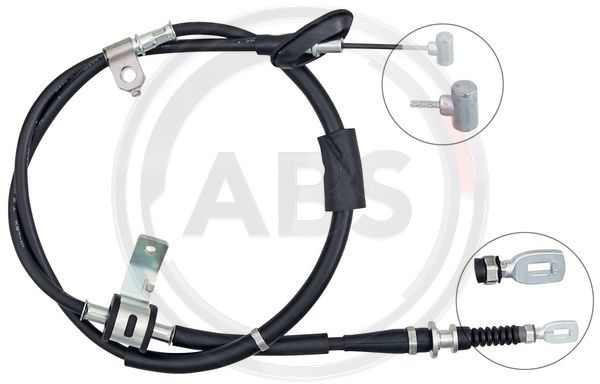 Cablu, frana de parcare stanga (K13467 ABS) SUZUKI