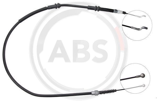 Cablu, frana de parcare stanga (K13556 ABS) VW