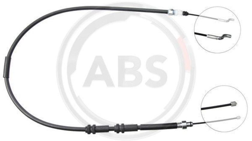 Cablu, frana de parcare stanga (K13566 ABS) VW