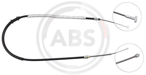 Cablu, frana de parcare stanga (K13567 ABS) ALFA ROMEO,FIAT