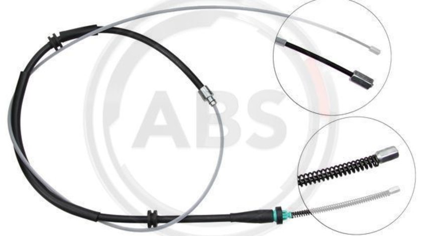 Cablu, frana de parcare stanga (K13596 ABS) RENAULT