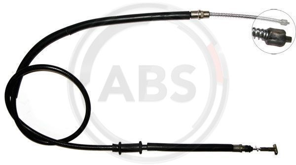Cablu, frana de parcare stanga (K13627 ABS) FIAT