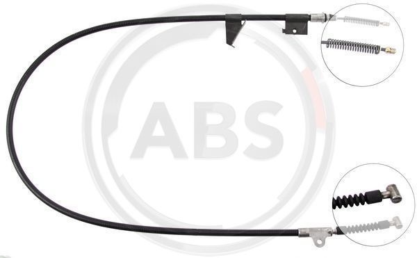 Cablu, frana de parcare stanga (K13687 ABS) FORD,NISSAN