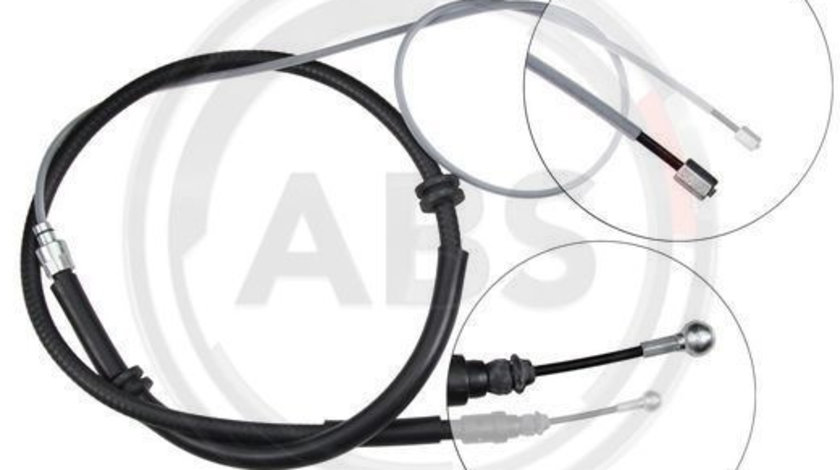 Cablu, frana de parcare stanga (K13716 ABS) RENAULT