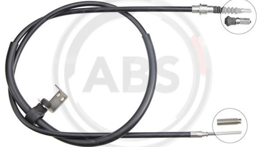 Cablu, frana de parcare stanga (K13726 ABS) SAAB
