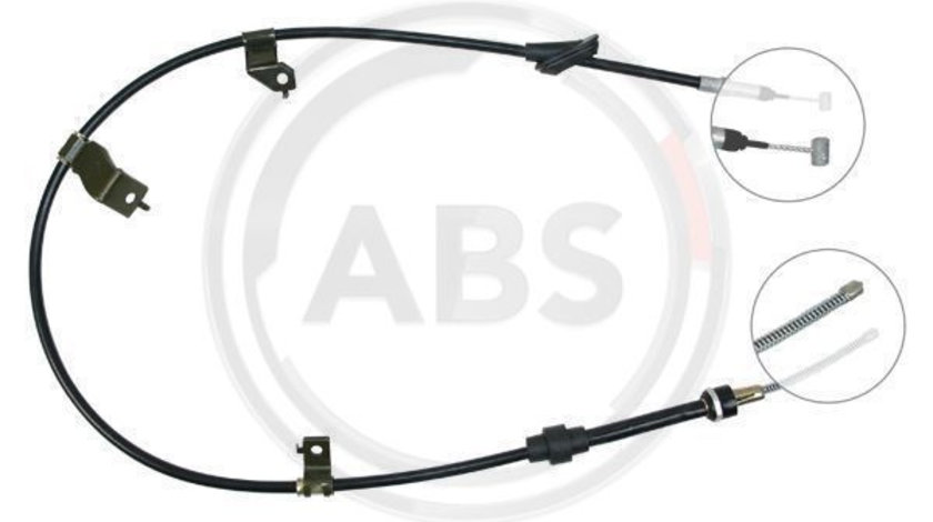 Cablu, frana de parcare stanga (K13807 ABS) HONDA