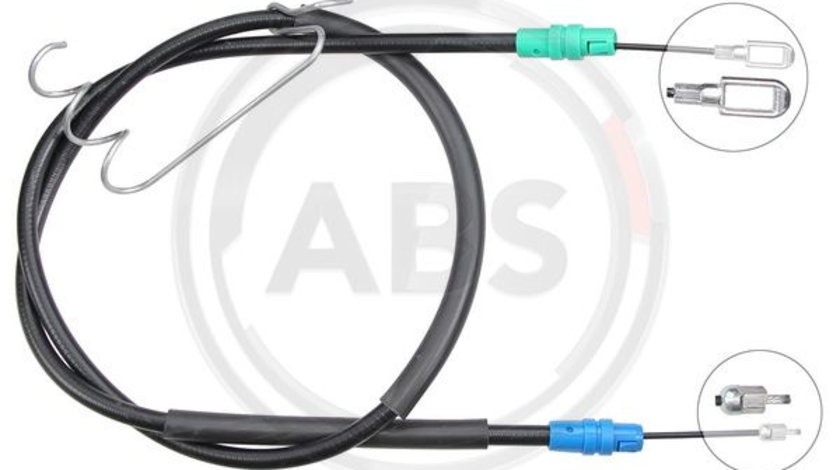 Cablu, frana de parcare stanga (K13853 ABS) FORD