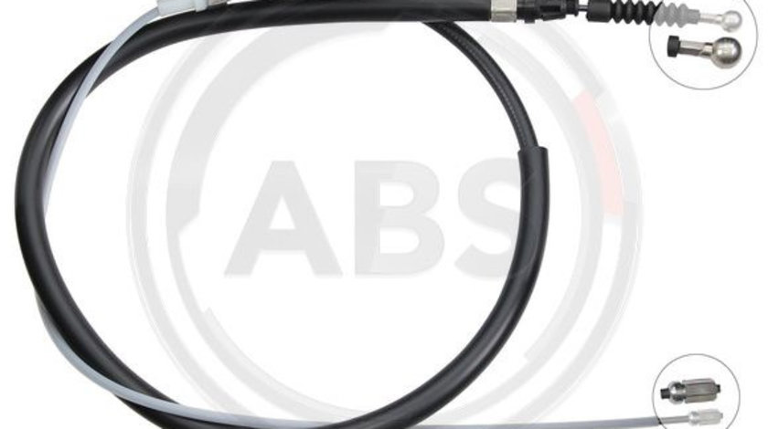 Cablu, frana de parcare stanga (K13870 ABS) VW
