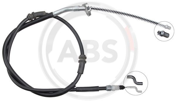 Cablu, frana de parcare stanga (K13871 ABS) VW