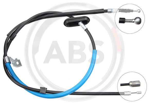 Cablu, frana de parcare stanga (K13882 ABS) CHEVROLET