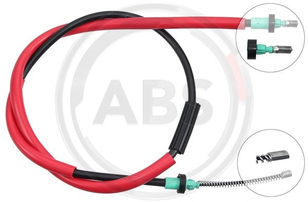 Cablu, frana de parcare stanga (K13885 ABS) RENAULT