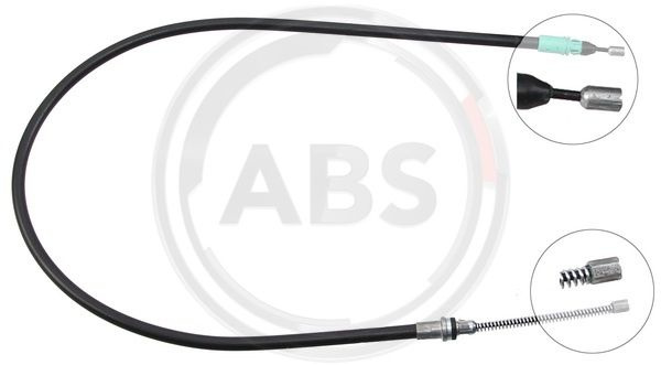 Cablu, frana de parcare stanga (K13915 ABS) SMART