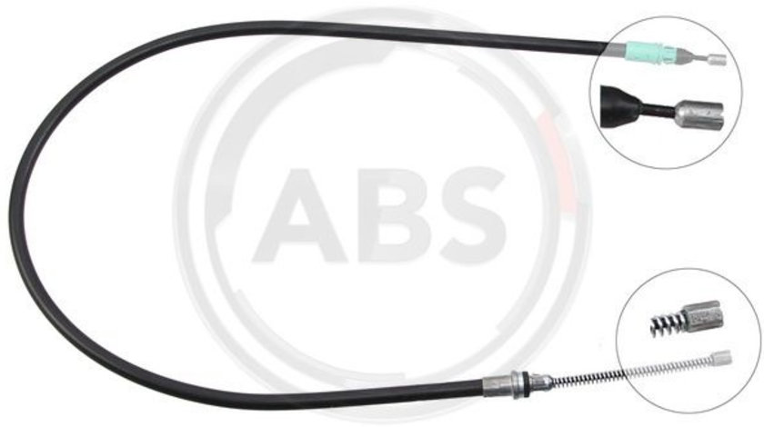 Cablu, frana de parcare stanga (K13915 ABS) SMART