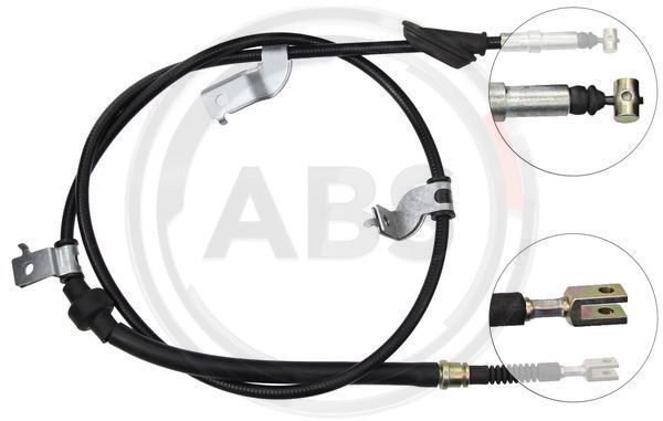Cablu, frana de parcare stanga (K13917 ABS) HONDA