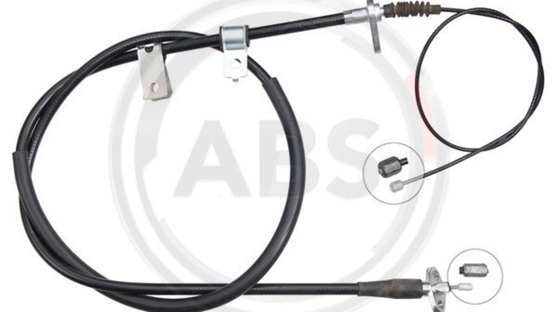 Cablu, frana de parcare stanga (K13936 ABS) NISSAN