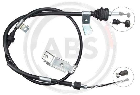 Cablu, frana de parcare stanga (K13937 ABS) HONDA