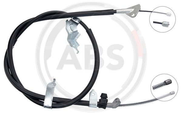 Cablu, frana de parcare stanga (K14024 ABS) SUBARU,TOYOTA