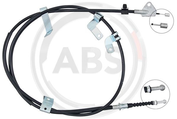 Cablu, frana de parcare stanga (K14026 ABS) TOYOTA