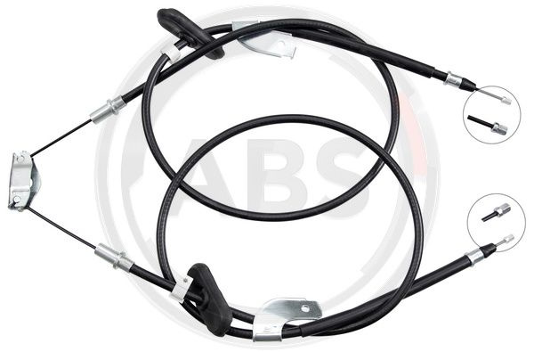 Cablu, frana de parcare stanga (K14040 ABS) CHEVROLET