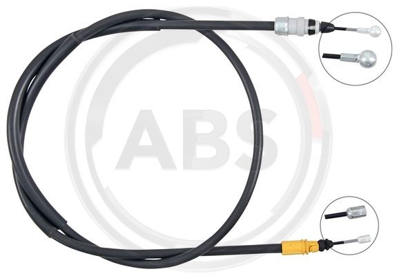 Cablu, frana de parcare stanga (K14045 ABS) FIAT,OPEL,RENAULT,VAUXHALL