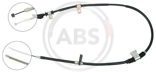 Cablu, frana de parcare stanga (K14067 ABS) HYUNDAI