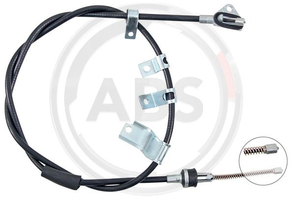 Cablu, frana de parcare stanga (K14089 ABS) DAIHATSU