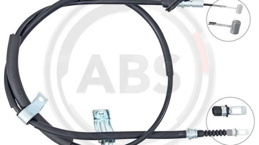 Cablu, frana de parcare stanga (K14131 ABS) HONDA