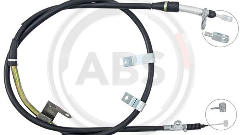 Cablu, frana de parcare stanga (K14142 ABS) NISSAN