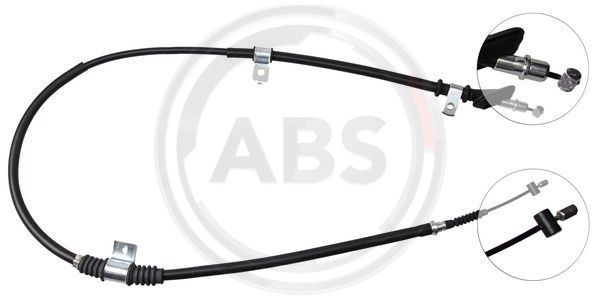 Cablu, frana de parcare stanga (K14167 ABS) HYUNDAI